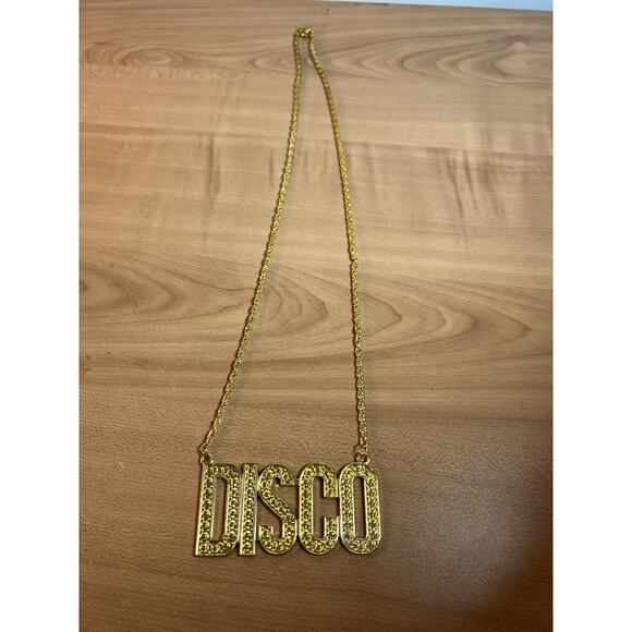 Funky 70s 80s Disco Necklace Costume Unbranded - Picture 1 of 4